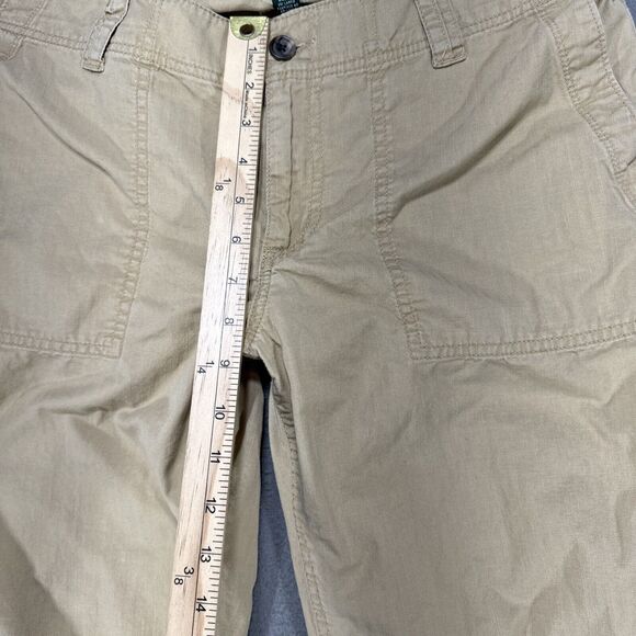 Lauren Ralph Lauren Pants Womens Sz 10 Beige Straight Cargo Chore Work Casual - Picture 4 of 14